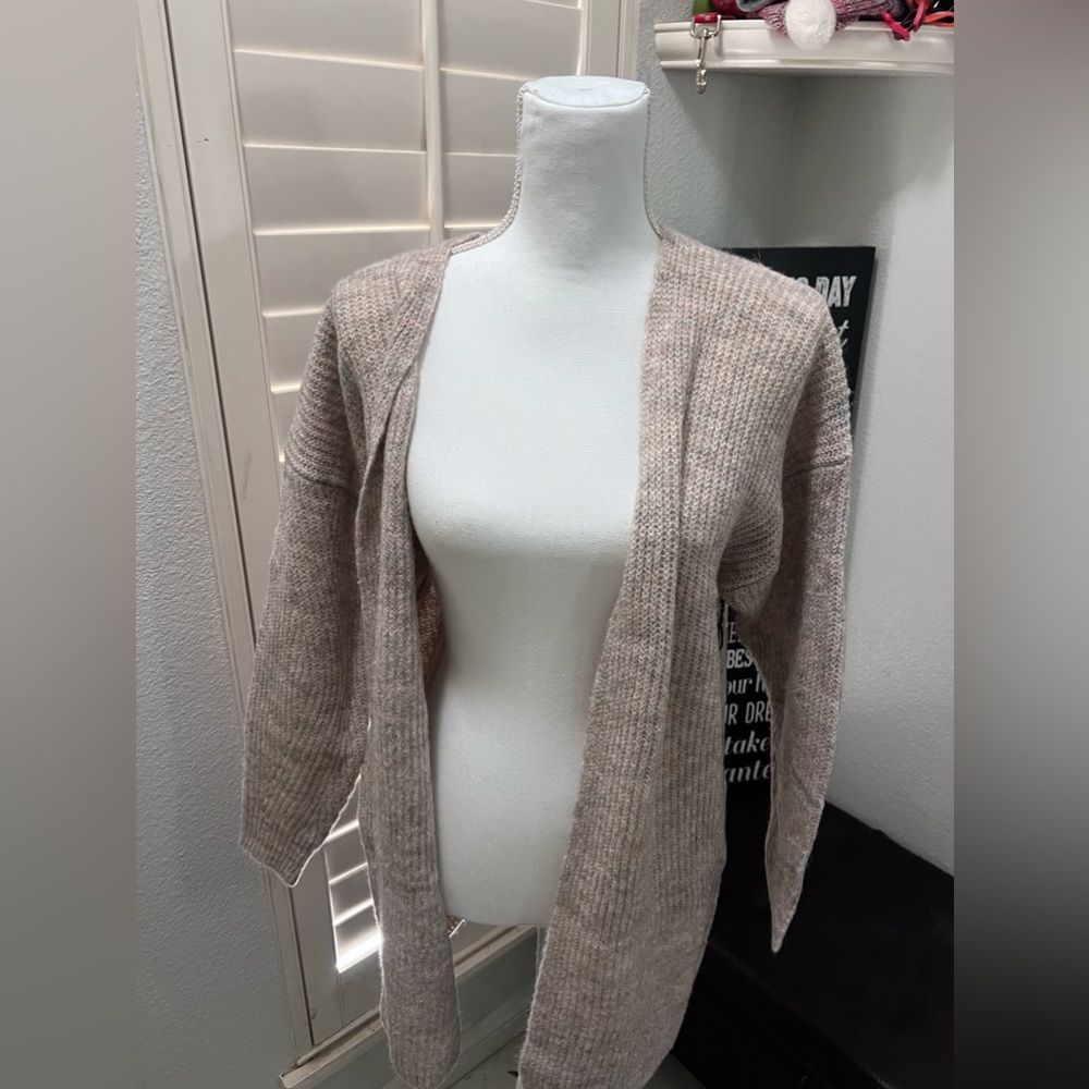 F21 Tan/Beige Cardigan
